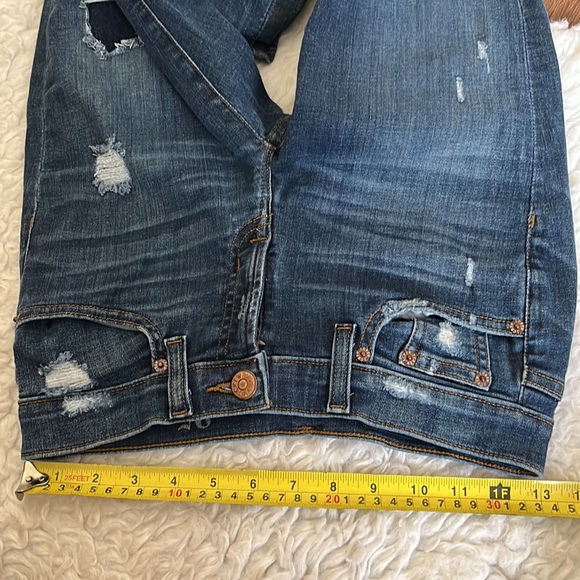 J.Crew toothpick skinny distressed jeans, size 25 - Picture 9 of 9